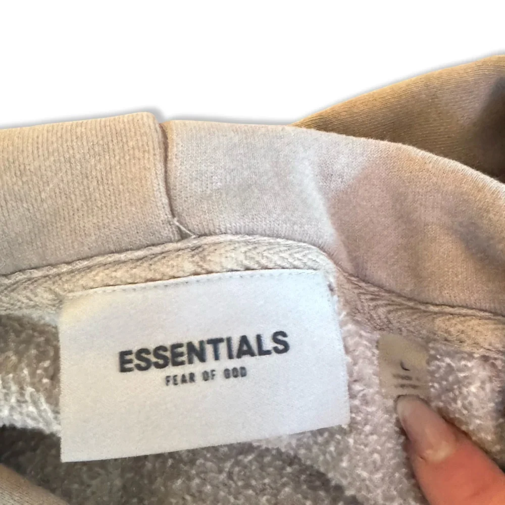 ESSENTIALS fear of god Hoodie in Taupe / Beige | Large | Great Condition | - Picture 10 of 10